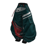 Y2K Kanjozoku Touge Tracksuits (Black Teal)