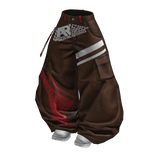 Y2K Kanjozoku Touge Tracksuits (White Brown)