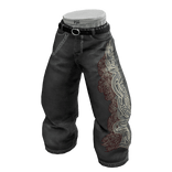 💗Y2K Layered Baggy Jeans Black💗