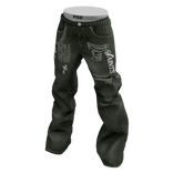 💗Y2K Layered Skinny Jeans Green💗