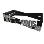 Y2K layered studded 2000s belt