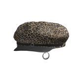 Y2K Leopard Cap