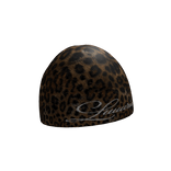 Y2K Leopard Print Cap