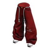 Y2K Light Red Sweatpants