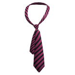 Y2K Loose Messy Tie Black & Blue