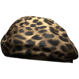 Y2K Luxurious Fancy Fashion Beret (Leopard Print)