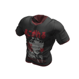 ʚ♡ɞ Y2K Muscle Graphic Black Tee Shirt (Man)