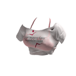 ʚ♡ɞ Y2K Off-Shoulder White Top with Bikini