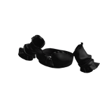 Y2K Off‑Shoulder Ruffle Top Black [JEYS]