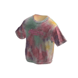  Y2K Pastel Tie-Dye Boxy TSHIRT