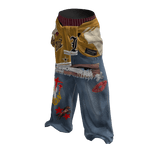 Y2K Patchwork Layered Baggy Jeans 