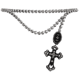 ◈ Y2K Pearl Rosary Black(PBR)