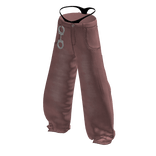 Y2K Pink Baggy Jeans w/ Handcuffs