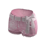 🍀Y2K Pink Belt Shorts