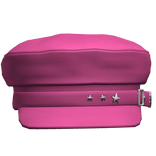 Y2K Pink Beret Cap Hat w Stars