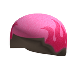 Y2K Pink Fire Dyed Buzz Cut Hair