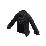 💗Y2k Plaid Shirt w/ Chains Blue