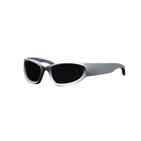 Y2K Punk Glasses | Silver