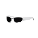 Y2K Punk Glasses | White
