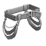 Y2K Punk Grunge Emo White Streetwear Waist Straps