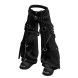 [Y2K] Punk Lightning Cargo & Platform Shoes