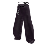 Y2K Purple Baggy Jeans w/ Handcuffs