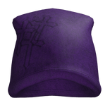 Y2K Purple Cross Beanie