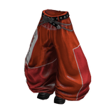 Y2K Racer Girl Pants (Black Orange)