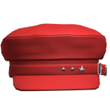 Y2K Red Beret Cap Hat w Stars