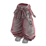 Y2K Ripped Layered Denim Tears Cloth (Pink White)