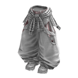 Y2K Ripped Layered Denim Tears Cloth (White Pink)