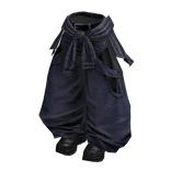 Y2K Ripped Layered DenimTears Cloth(DarkBlueBlack)