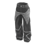 Y2K RIPPED STAR JEANS