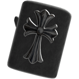 y2k silver grunge chrome hearts lighter