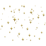 Y2K Sparkle Stars Aura Gold V2
