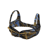 🖤Y2K Spiked Zebra Cami Crop Top [SUSIE]