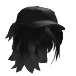 Y2K Spikey Bun w Denim Cap