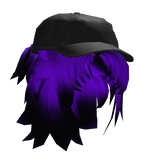 Y2K Spikey Bun w Denim Cap