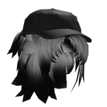 Y2K Spikey Bun w Denim Cap