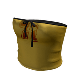 Y2K Sporty Tube Top (Yellow)