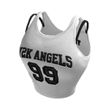 🤍 Y2K Sporty White Crop Top Jersey 🤍