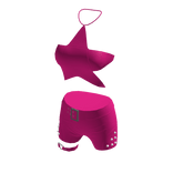 Y2K Star Crop Top Outfit Hot Pink