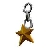 Y2K Star Keychain