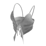 Y2K Strap Lace Cami Shirt