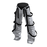 Y2K Strapped Cargoes Reverse Monochrome