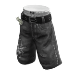 💗Y2K Streetwear Jorts Black💗