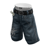 💗Y2K Streetwear Jorts Blue💗