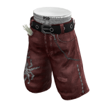 💗Y2K Streetwear Jorts Red💗