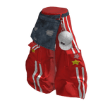💜 Y2K Streetwear Layered Track Pants_Red