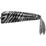 y2k streetwear zebra print waist scarf 3.0